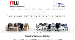 Desktop Screenshot of mw-office.com